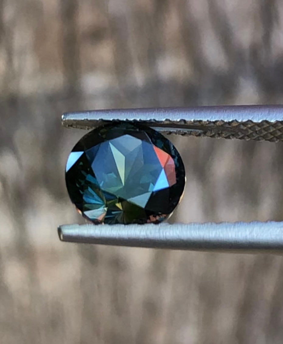 Blue Green Parti Sapphire. M760