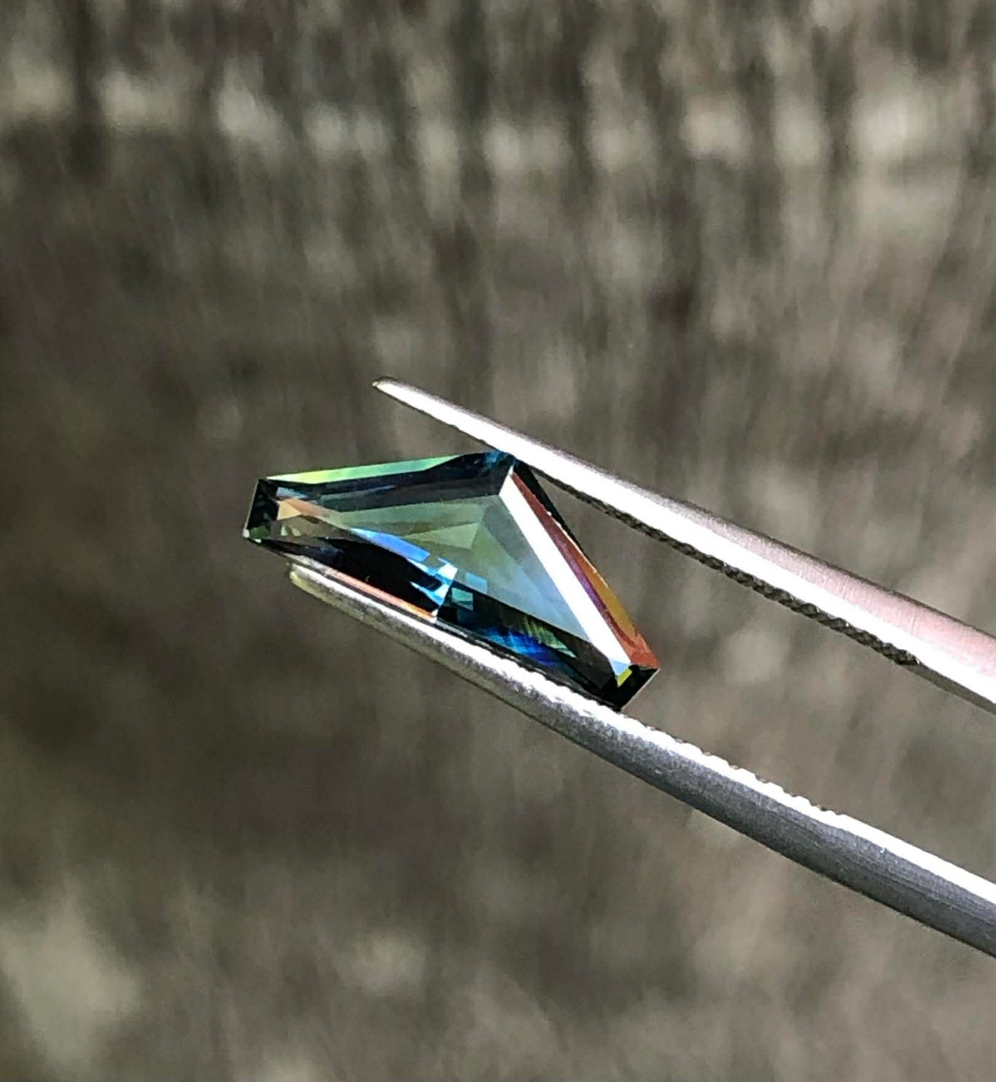 Blue Yellow Parti Sapphire. M1238