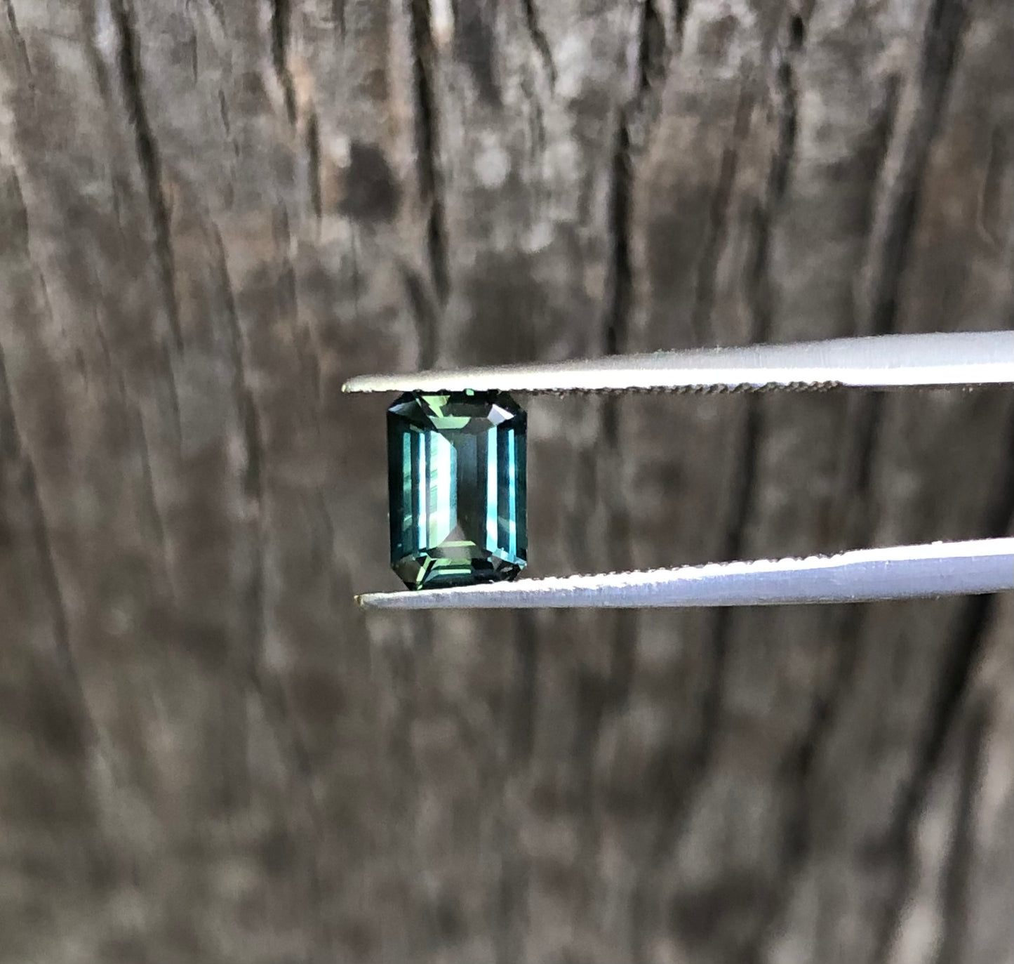 Charming Teal Australian Sapphire. M1109