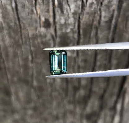 Charming Teal Australian Sapphire. M1109