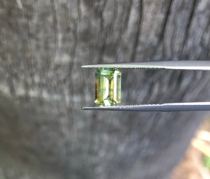 Bright Yellow Green Parti Sapphire. M1233