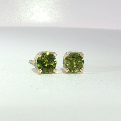 Sapphire 9ct Gold Earrings. M92301