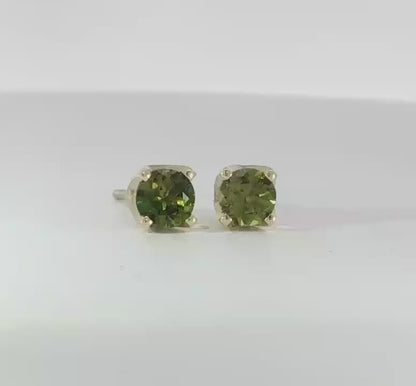 Sapphire 9ct Gold Earrings. M92301